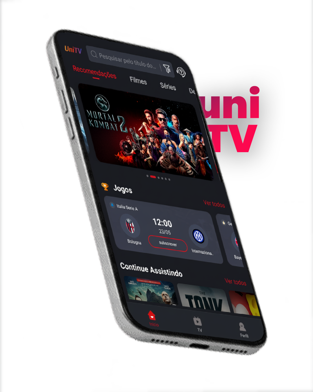 Aplicativo UNitv